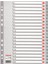 Separatör A4 1-20 Rakam Gri 100107 1