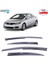 Honda Civic 2001-2006 Sport Style Cam Rüzgarlığı 2