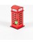Ahşap Kumbara London Telefon Kulübesi 16 cm 1