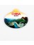 Çin Seddi Temalı Oval Magnet 1