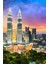 Malezya Kuala Lumpur Temalı Oval Magnet 3