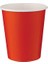 Roll-Up Party Dreams Karton Bardak Kırmızı 8'li 1