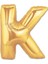 40'' 100 cm Folyo Harf Balon Gold K 1