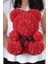 Teddy Rose Bear Güllü Ayıcık Kırmızı 34 x 26 cm 1