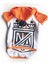 Na Orange Athletique Hoodie Köpek Kıyafet Elbise 1