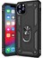 Apple iPhone 11 Pro Anka Serisi Yüzük Standlı Armor Kılıf Siyah 2