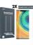 Al-31592 Gor Huawei Mate 30 Pro 3D Kavisli Full Kaplama Darbe Emici Ekran Koruyucu 2 Adet 2