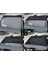 Oto Aksesuarcım Elastik Oto Yan Cam Bebek Güneşliği Perde Hatchback Uyumlu 4