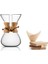 600 ml chemex Kahve Demleme Ekipmanı (Dripper Coffee Server)+50 Adet Chemex Uyumlu Filtre 2