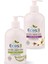 Organik Sıvı Sabun Aloevera + Beyaz Manolya 500 ml x 2 2