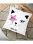 Super Cat Motifli Modern Dijital Baskılı Yer Minderi - 70 x 70 cm 1