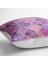 Geometrik Açık Pudra Renkli Modern Yer Minderi - 70 x 70 cm 2