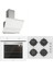 Beyaz Cam Ankastre Set Bo6501W01 - Cs5349W01 - 3420 1