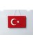 Seramik Türk Bayrağı 23X15 cm 1