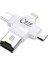 Card Reader 4in1 Hafıza Kart Okuyucu SS28973 - Beyaz 1