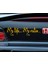 Melek - Benim Hayatım, Benim Kurallarım. My Life My Rules Araba Sticker 25 x 6 cm Sarı 1