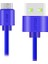 HY-X81 2A Micro USB Şarj ve Data Kablosu - Mavi 1