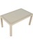 Elit Rattan 90x150 4 kişilik Elit Sandalye Camlı Masa Takımı 3