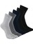 6'lı Parmaklı Siyah Hijyenik Erkek Mantar Çorap 2