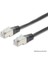 CAT.5e Crossover Patch Kablo S/STP Zırhlı AWG 26 5 m - Siyah 1