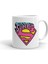 Supergirl Seramik Kupa Bardak 1