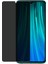 Xiaomi Redmi Note 8 Pro Ekran Koruyucu Temperli Kırılmaz Privacy Hayalet Gizliklik Filtreli Siyah 1
