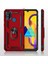 Case 4U Samsung Galaxy M30S Kılıf Çift Katmanlı Yüzüklü Manyetik Vega Kapak Rose Gold 4