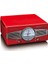 Classic Phono TT-27 RD Dahili Hoparlörlü Retro Pikap Plak Çalar (Kırmızı) 2