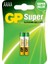 2'li Super Alkalin 25A İncenin İncesi Pil  LR61-AAAA (GP25A-U2) 1