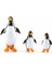 Murano Cam Penguen Seti Üçlü El Yapımı 1