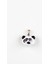 Murano Cam Panda Kafası Kolye Ucu 1