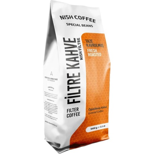 Nish Kahve Filtre Kahve Nish Özel Seri Guatemala 1 Kg Kağıt Fiyatı