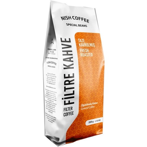 Nish Kahve Filtre Kahve Nish Özel Seri Sumatra 250 gr Fiyatı