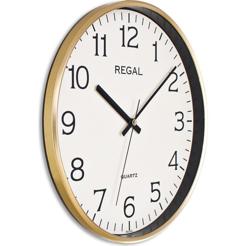 Regal Ince Çerçeve Sessiz Akar Slim Duvar Saati 30 cm Fiyatı