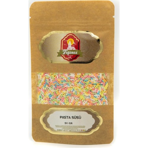 Figenes Pasta Süsü Orta Craft Paket (50 Gr) Fiyatı