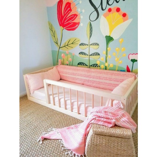 Köşk Mobilya Montessori Yatak Doğal Ahşap Fiyatı