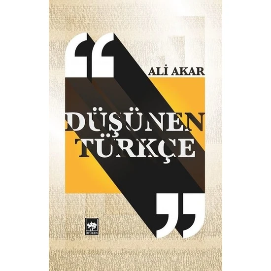 Düşünen Türkçe - Ali Akar