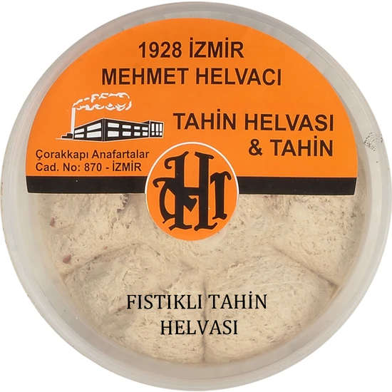 1928 Mehmet Helvacı Fıstıklı Tahin Helvası 500 gr