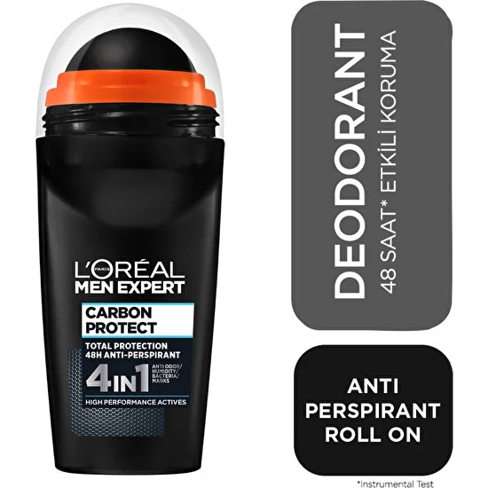 L'Oréal Paris Men Expert Carbon Protect Anti Perspirant Roll On 50Ml