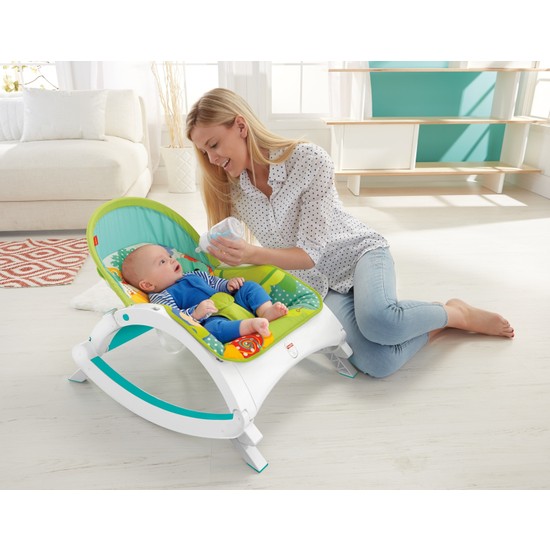 FisherPrice Yağmur Ormanı Portatif Anakucağı ve Sallanan