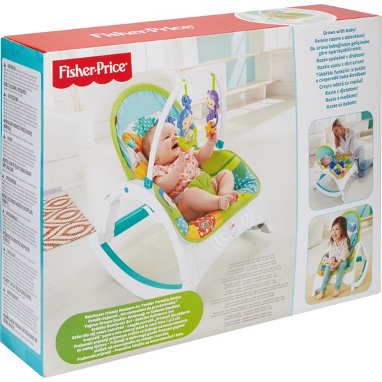 FisherPrice Yağmur Ormanı Portatif Anakucağı ve Sallanan