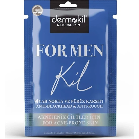 Dermokil Formen Siyah Nokta ve Sivillce Karşıtı Maske 15 Ml