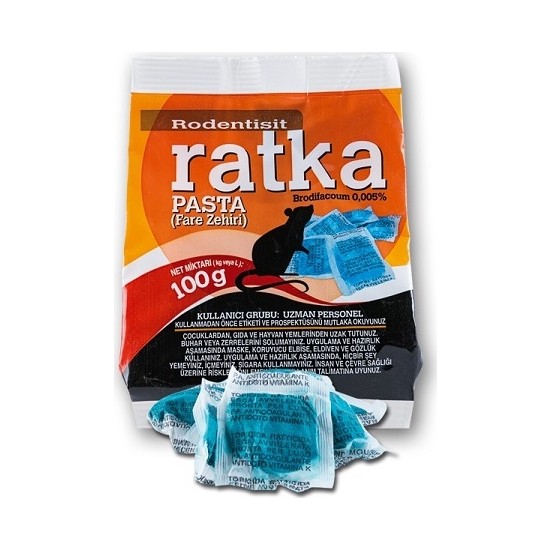 RatKa Pasta Fare Zehiri 100G Fiyatı Taksit Seçenekleri