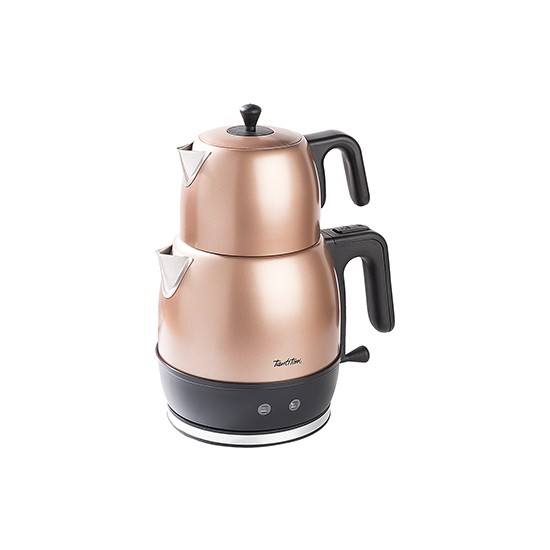 Tantitoni Çelik 2200 W 1.7 - 1.2 LT Rose Gold Çay Makinesi