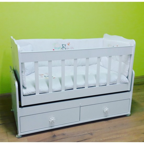 Alyans Bebek Mobilyaları Alttan 2 Çekmeceli, Sallanan ve Fiyatı