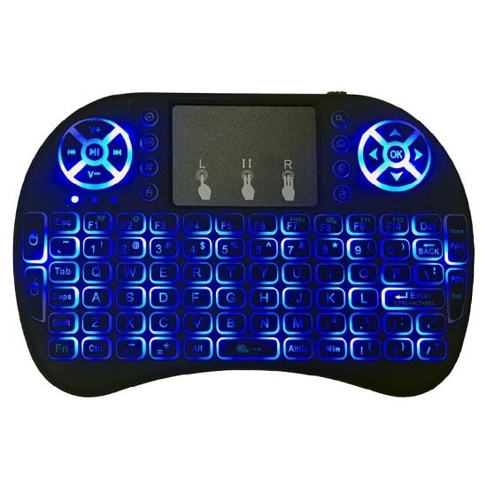 Gomax Kablosuz LED Işıklı Bluetooth Smart Tv Klavye Fiyatı