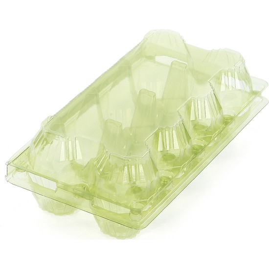 Mikompack 8 'li Plastik Yeşil Yumurta Viyolü 200 Adet