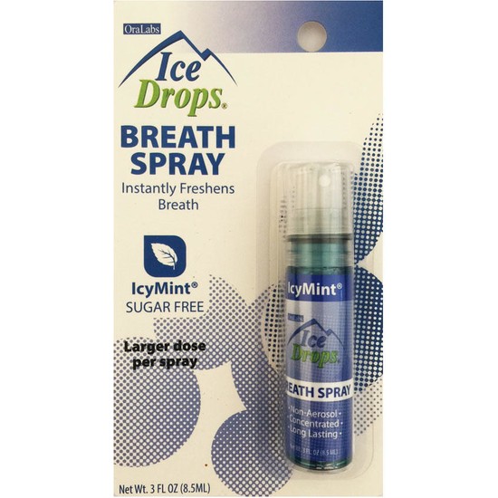 Ice Drops Breath Spray Icy Mint Nefes Tazeleyici Sprey 8.5 Fiyatı