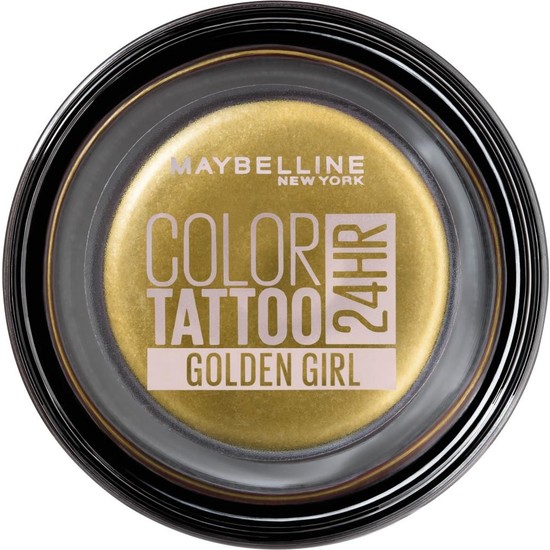 Maybelline New York Color Tattoo 24Hr Krem Göz Farı - 200 Golden Girl- Altın Sarısı