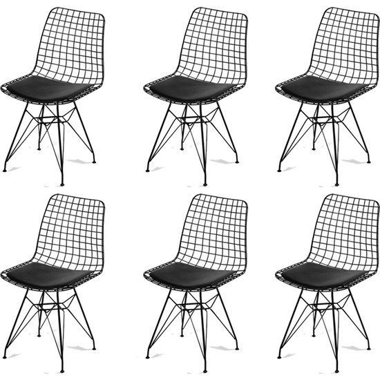 Yelken Mobilya Tel Sandalye 6�lı Fiyatı Taksit Seçenekleri